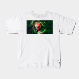 Soul Nebula, space telescope image (C010/6273) Kids T-Shirt